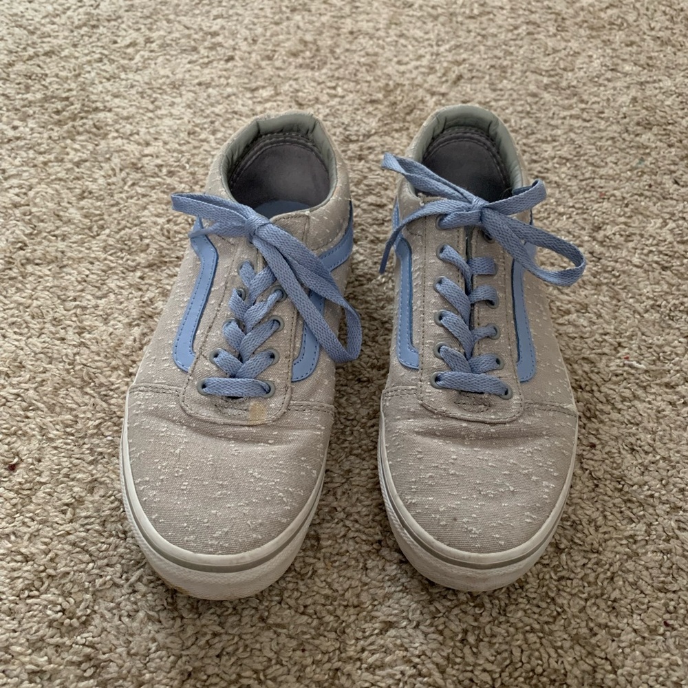 Grey and blue women’s vans